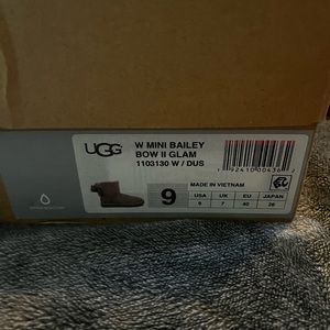 Ugg Mini Bailey Bow II Glam Dusty Pink